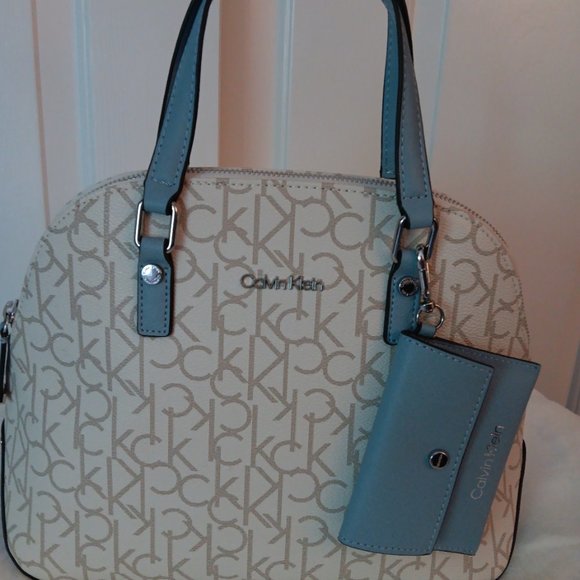 NWOT Small Calvin Klein Satchel - Picture 1 of 8